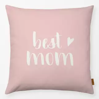 Kissen Best Mom rosa