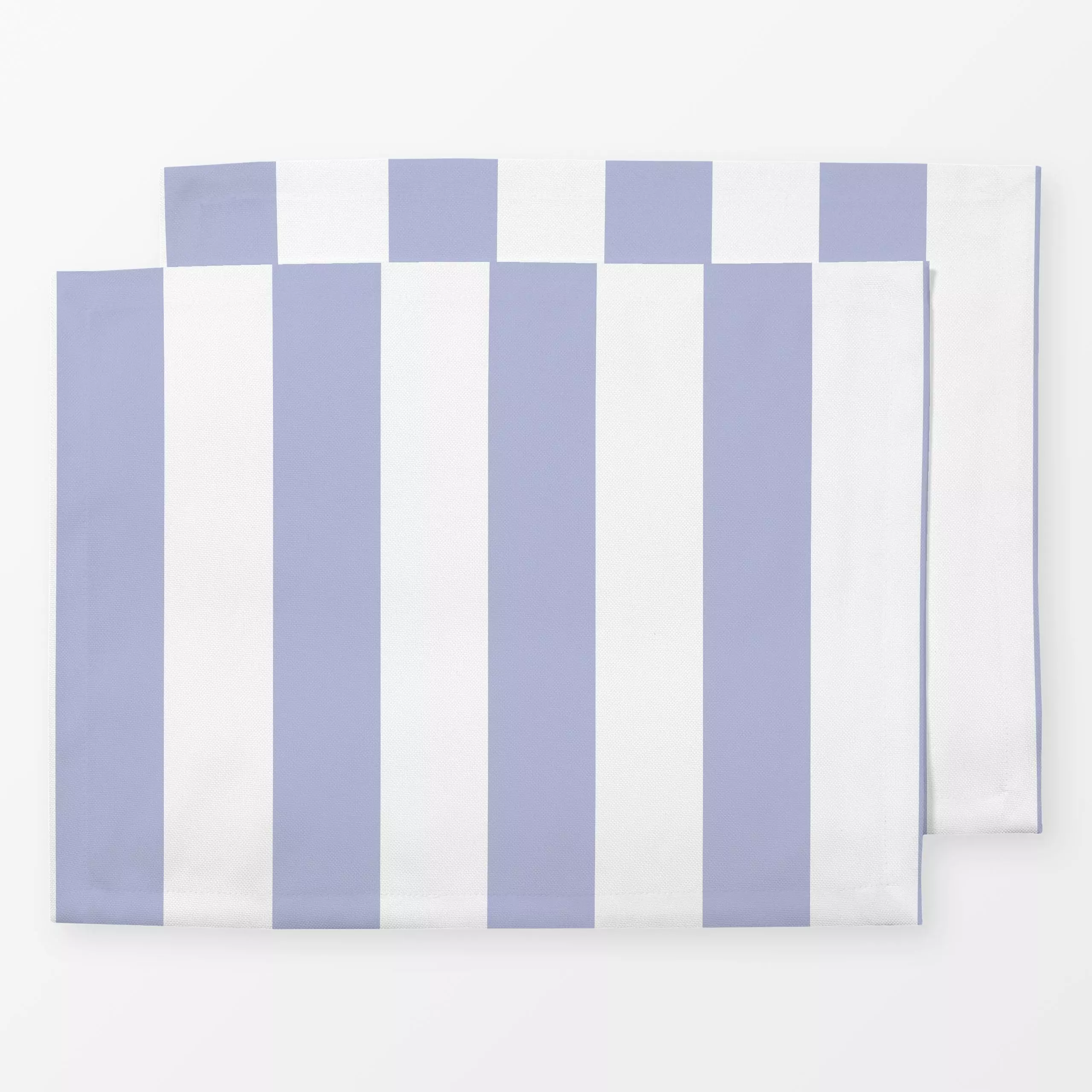 Tischset Perfekte breite blaue Streifen - Symbole & Muster - von „Sara Maria"; Streifen, skandinavisch, Sommer, sreifen, Sca...