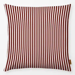 Kissen Bistro Stripes basic red