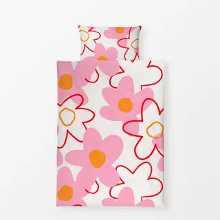 Bettwäsche Spring Flower Pattern Pink