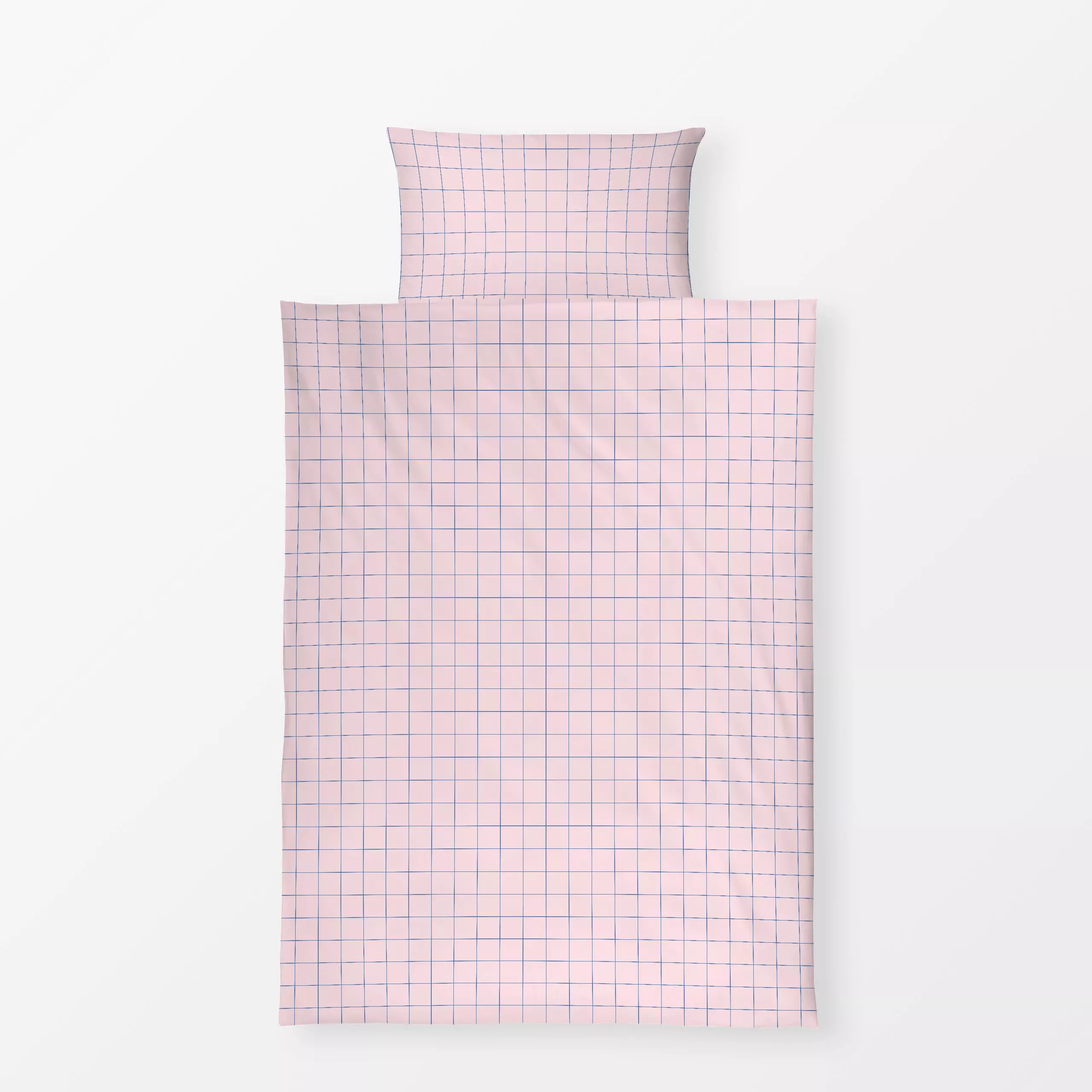 Bettwäsche Checks Rose - Symbole & Muster - von „Jana Moßmann"; Muster, Kaffee, Karos, kariert, kleinkariert, Tischdecke, co...