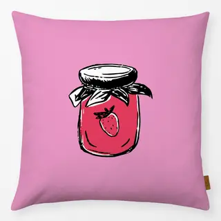 Kissen Erdbeer Marmelade