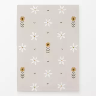 Geschirrtuch Sonnenblumen und Gänseblümchen