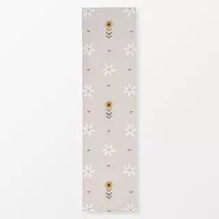Tischläufer Sonnenblumen und Gänseblümchen