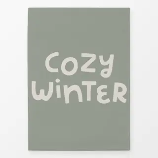 Geschirrtücher Cozy Winter grün