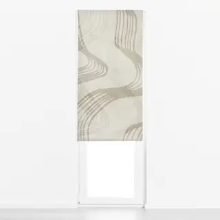 Raffrollo Abstract Curves