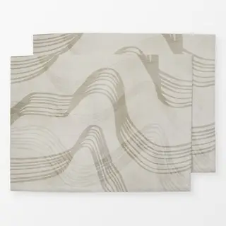 Tischset Abstract Curves