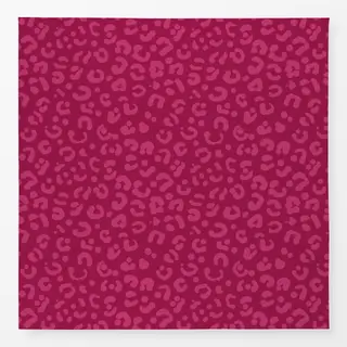 Tischdecke Leopardenmuster BerryPink