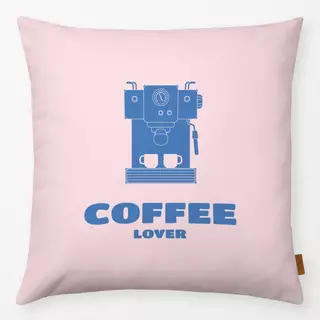 Kissen Coffee Lover blue