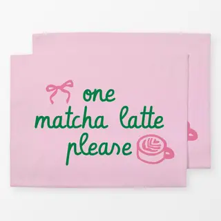 Tischset One Matcha Latte Please