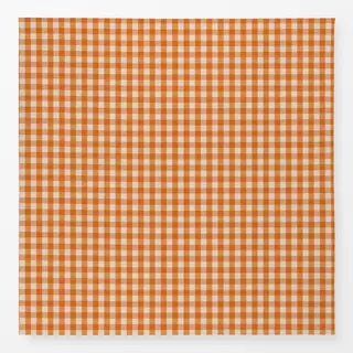 Tischdecke Gingham Karo Orange