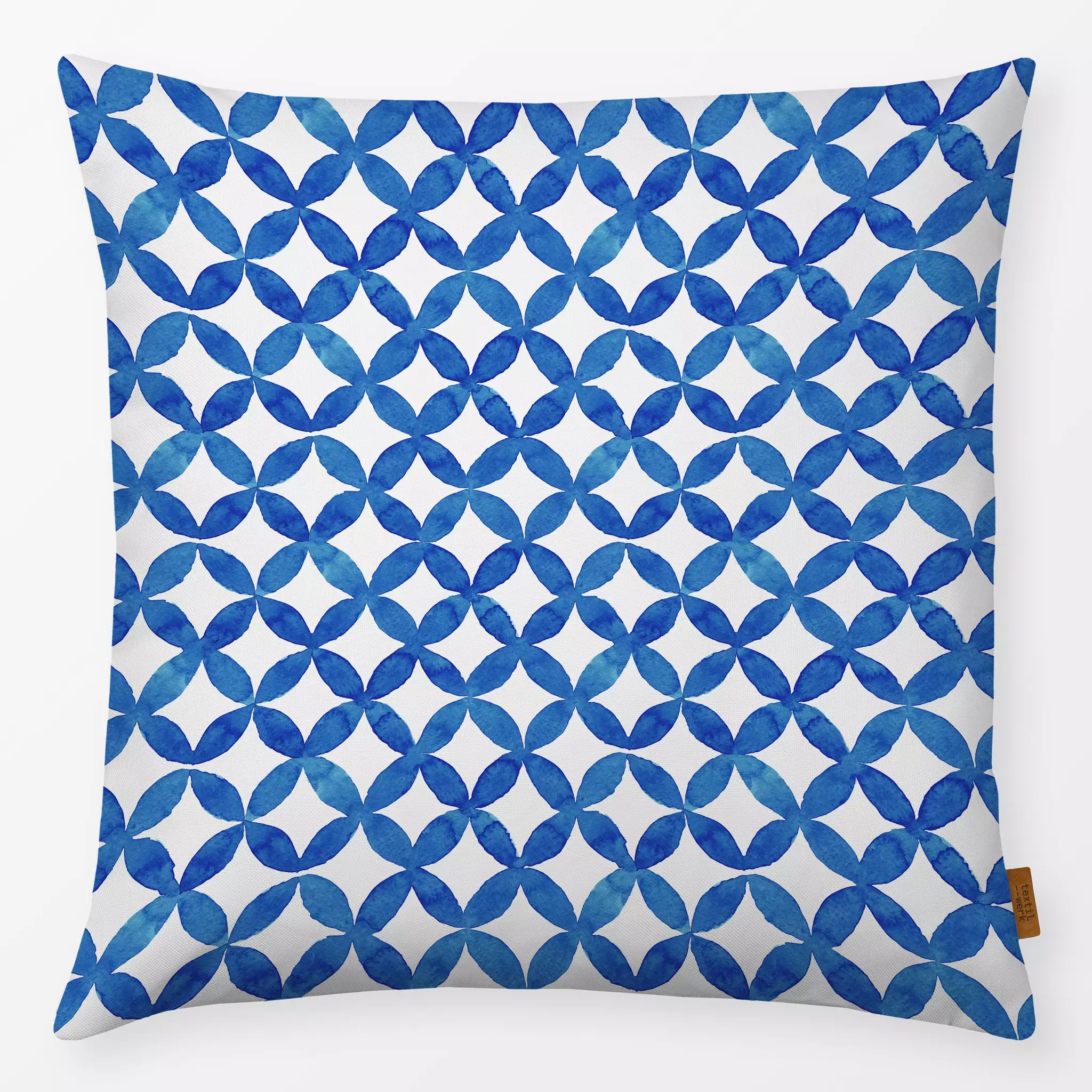 Kissen Circular Blau Weiss Circular Blau Weiss