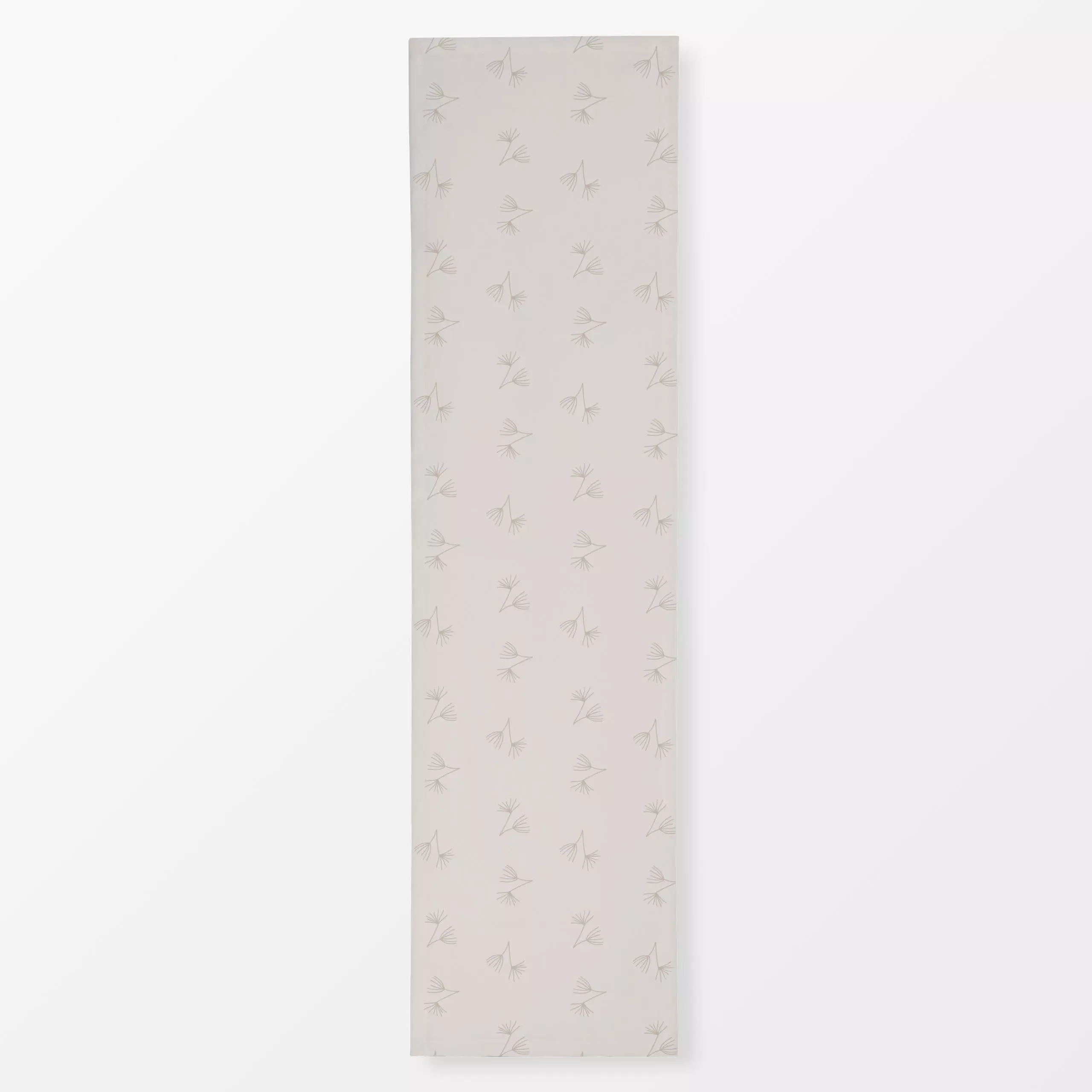 Tischläufer Pusteblume zart-beige - Blumen & Florales, Frühling - von „Alisa Knöß"; skandinavisch, Kissen, Pusteblume, beige...