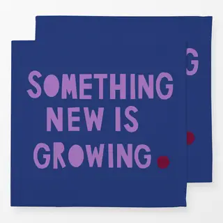 Servietten Something new lila blau