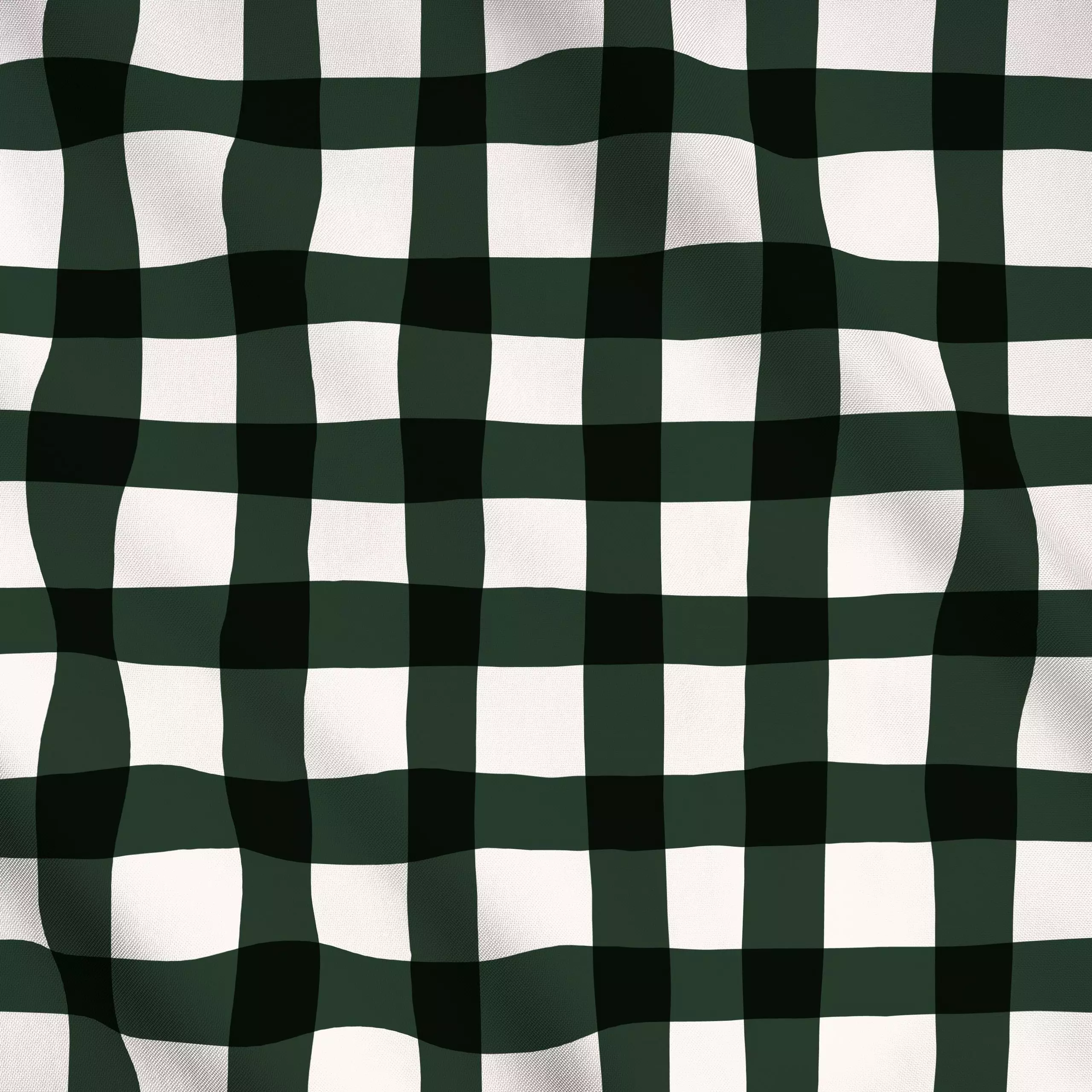 Meterware Karomuster tannengrün - Weihnachten, Symbole & Muster - von „moDeern Design Studio"; Weihnachten, Karo, weihnachtl...