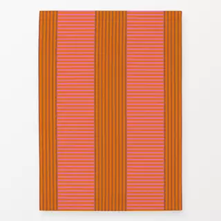 Geschirrtücher Streifen Pink Orange
