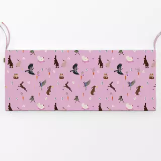 Bankauflage Ostern Pattern Pink