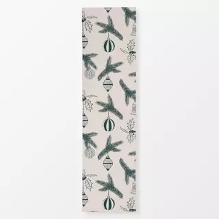 Tischläufer XMAS | Baumschmuck