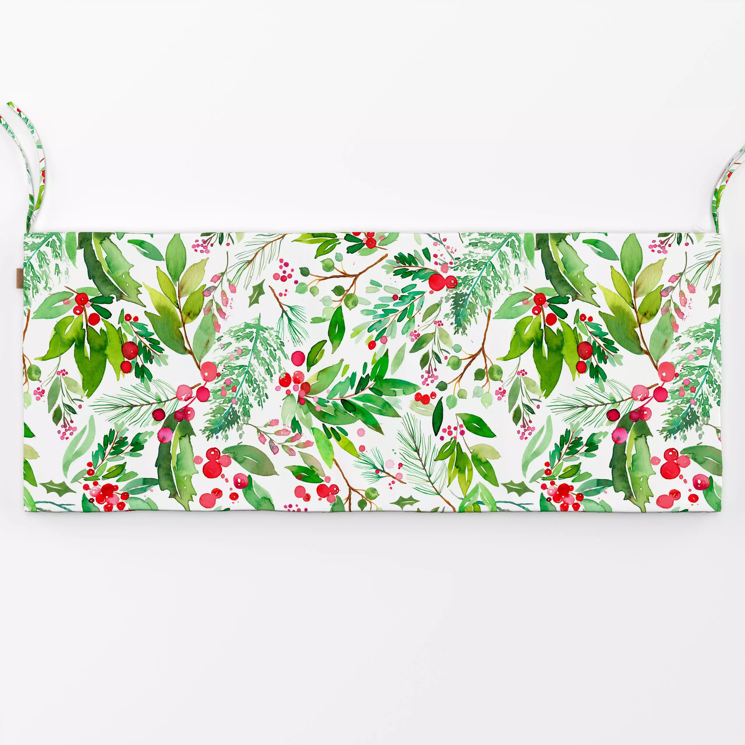 Bankauflage Winter Christmas Nature - Weihnachten, Winter - von „Ninola Design "; Cozy, Weihnachten, Winter, Weihnachtsdeko,...