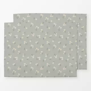 Tischset Gänseblümchen Hellgrün