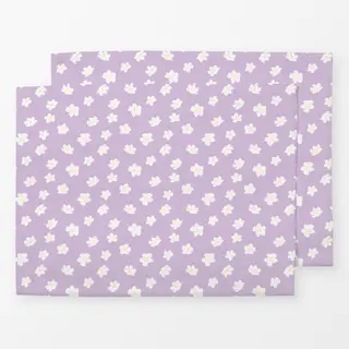Tischset Ostern Kirschblüten lila