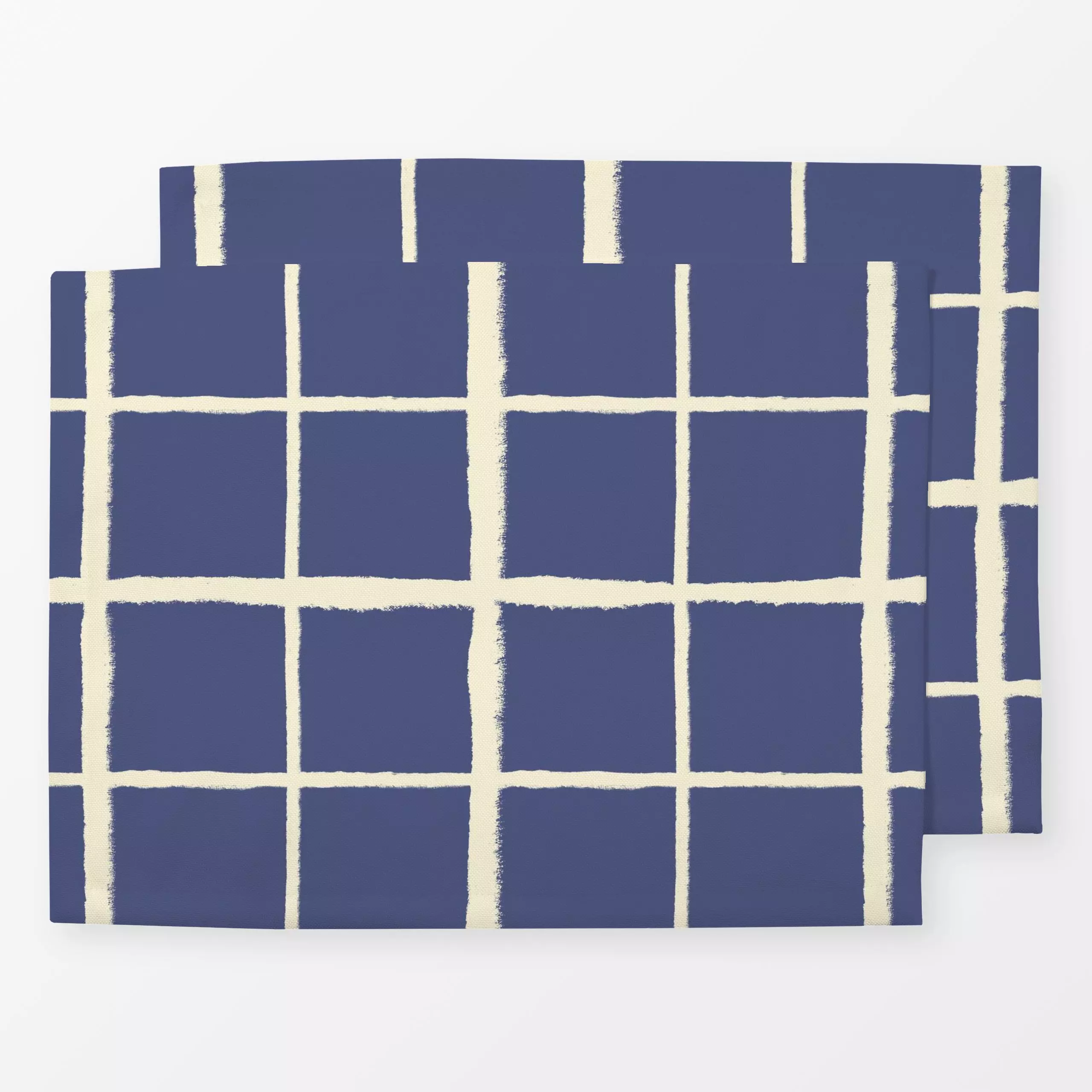Tischset Blaue Fliesen, gemustert, Sommer, von Studio Dolci