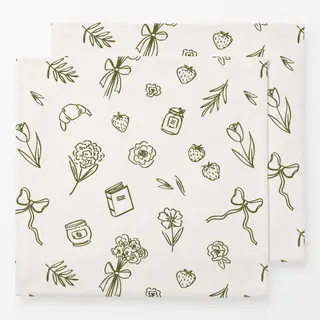 Servietten Slow Life Cream