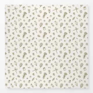 Tischdecke Slow Life Cream