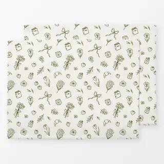 Tischset Slow Life Cream