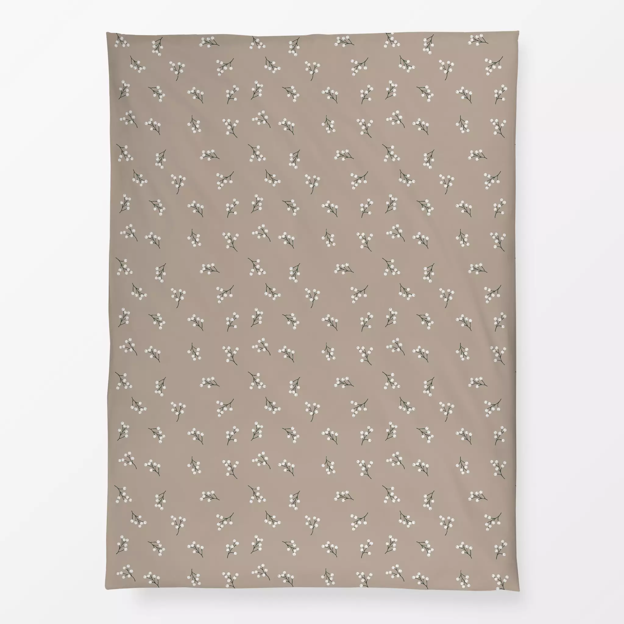 Bettwäsche Winter Beeren beige Winter Beeren beige