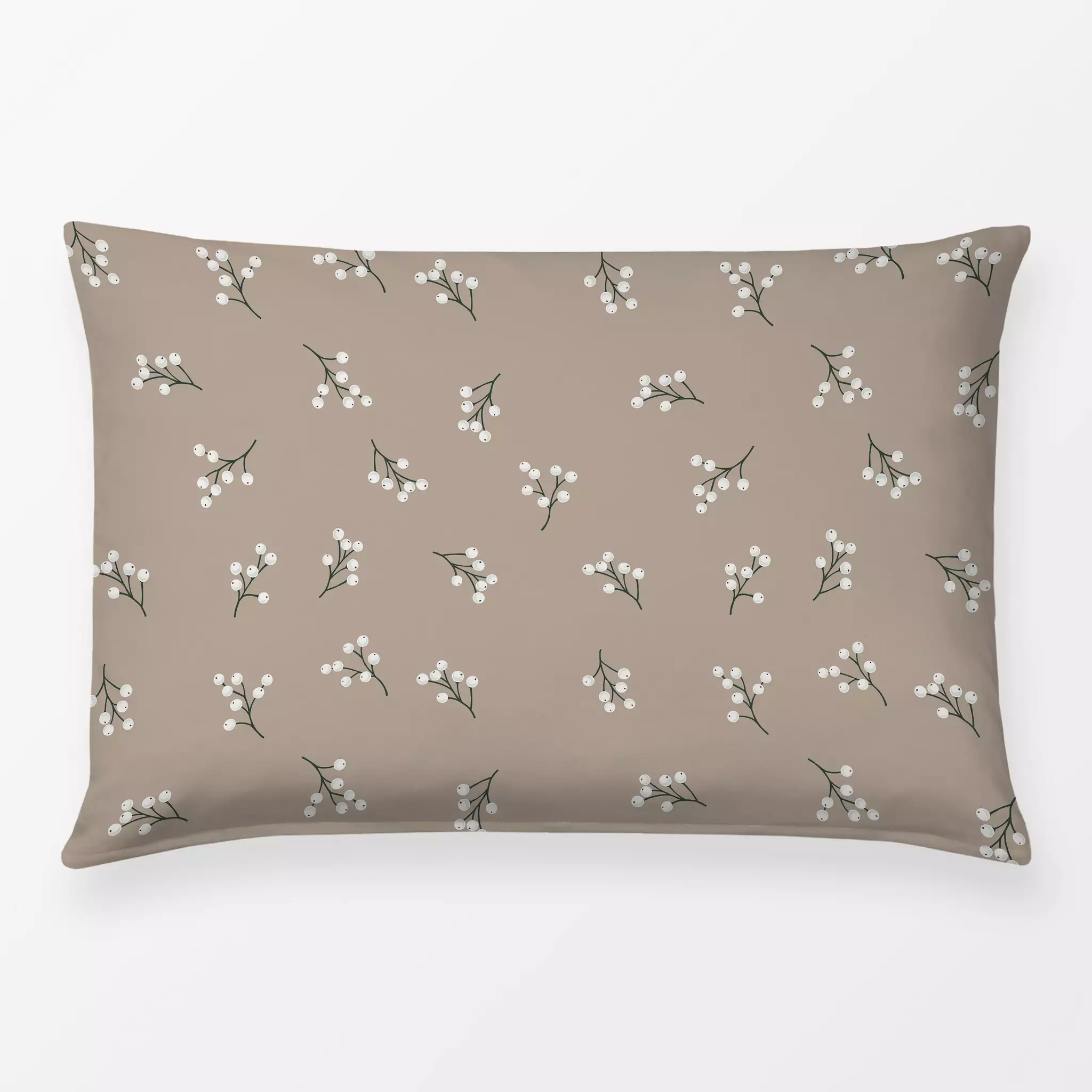 Bettwäsche Winter Beeren beige Winter Beeren beige
