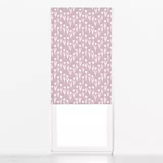 Raffrollo Tulip Field altrosa