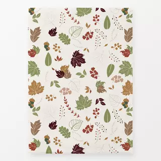 Geschirrtücher Autumn Leaves Light Background