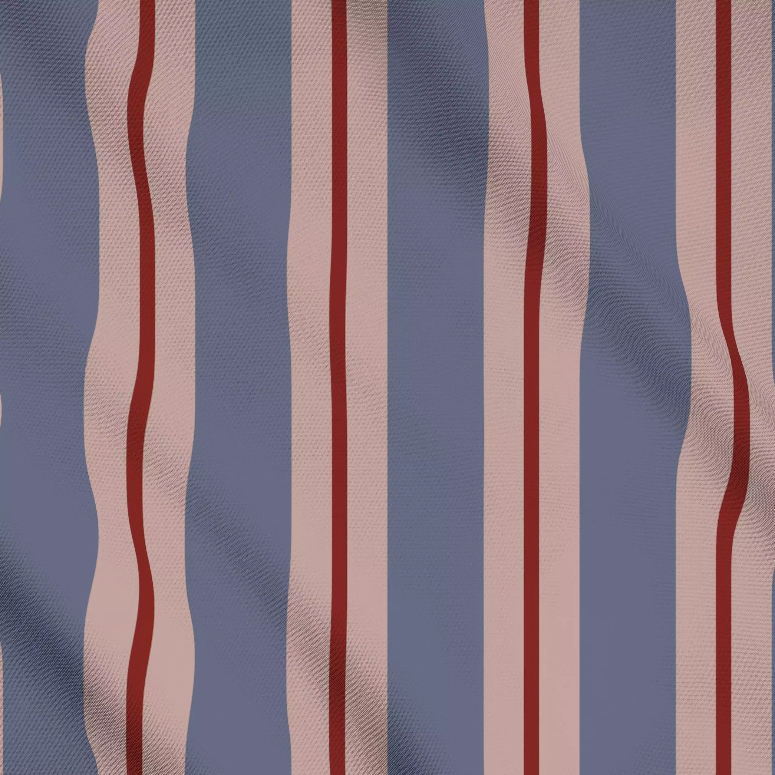 Meterware Retro Stripes Brown - Symbole & Muster - von „Studio ROSAGRAU"; Linien, Blaugrau, Streifen, Retro, Braunschweig, m...