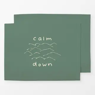 Tischset Mountain Calm Down