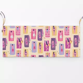 Bankauflage Beach Sunbathing