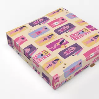 Bodenkissen Beach Sunbathing