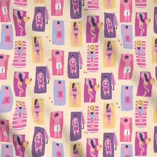 Meterware Beach Sunbathing