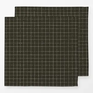 Servietten Brown grid