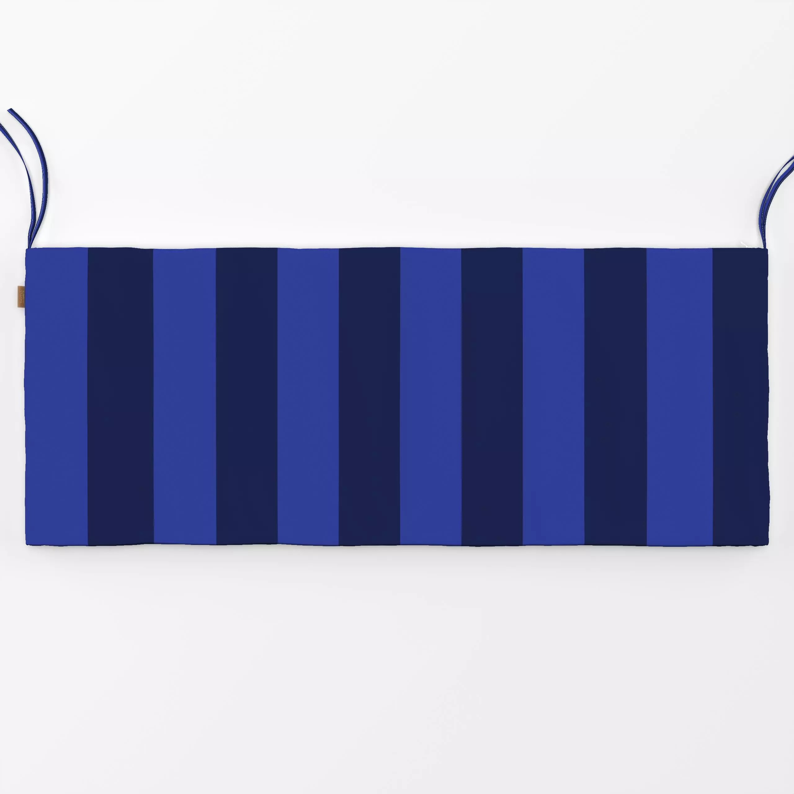 Bankauflage Stripe Collection Blue - Herbst, Winter, Symbole & Muster - von „Studio ROSAGRAU"; Muster, Blaugrau, Streifen, b...