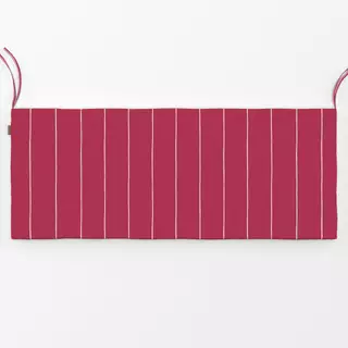 Bankauflage Streifen Himbeere