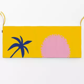 Bankauflage Mallorca Palmen & Sonne No2