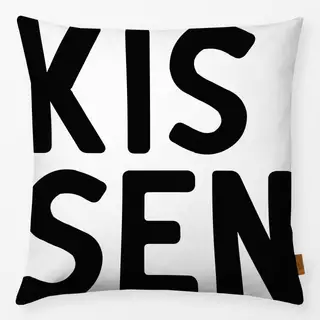 Kissen KISSEN - Nordic Typo