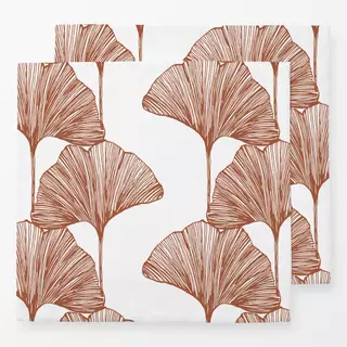 Servietten Ginko Raw Sienna