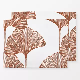 Tischset Ginko Raw Sienna