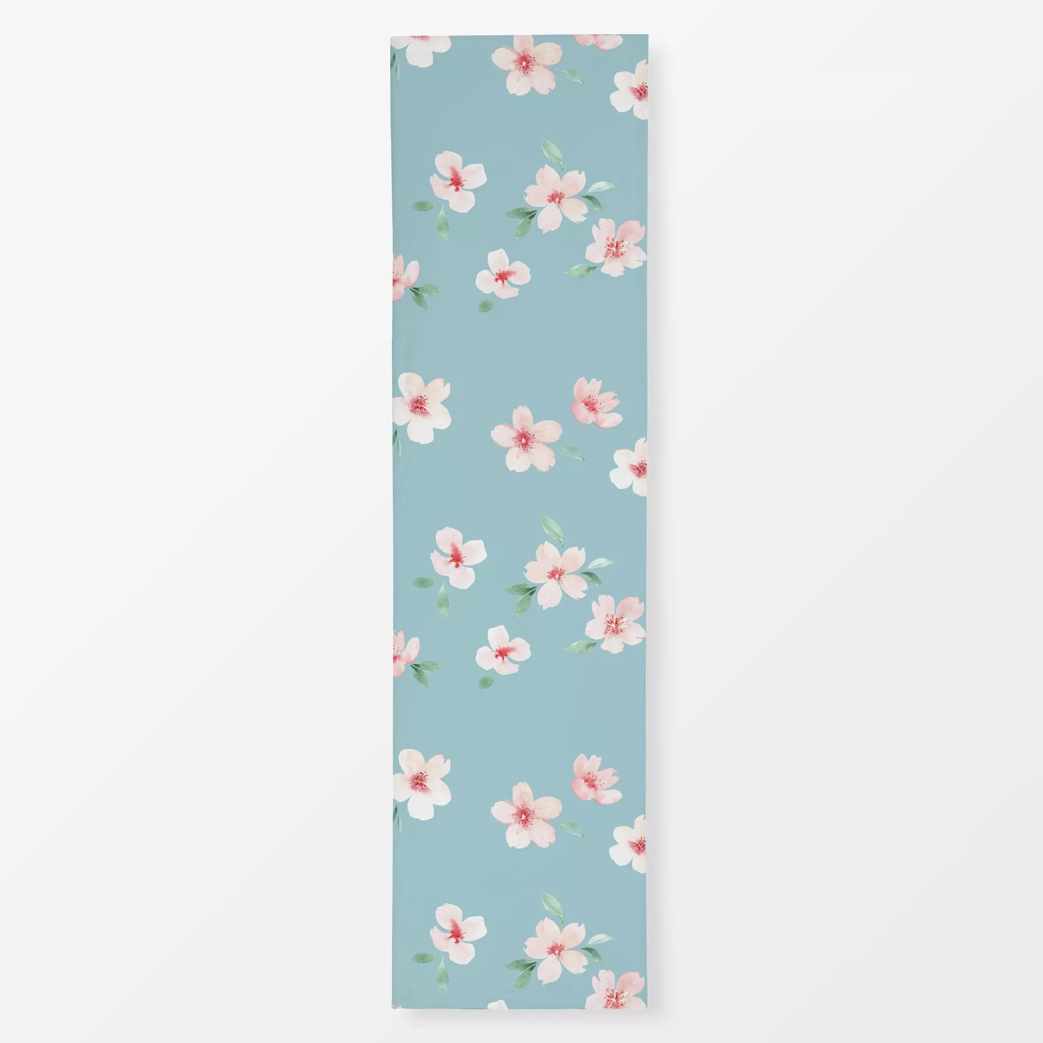 Tischläufer Kirschblüten türkis Kirschblüten türkis