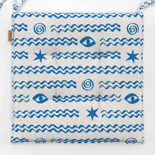 Sitzkissen greek waves
