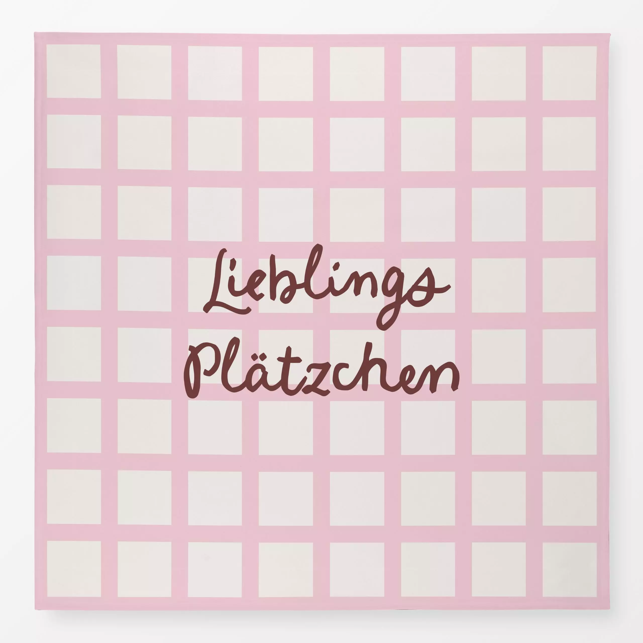 Tischdecke Lieblings Plätzchen - Sprüche & Schriftzüge, Weihnachten, Anlässe - von „moDeern Design Studio"; Weihnachten, xma...