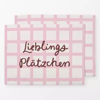 Tischset Lieblings Plätzchen