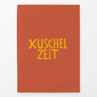 Geschirrtücher Kuschelzeit orange